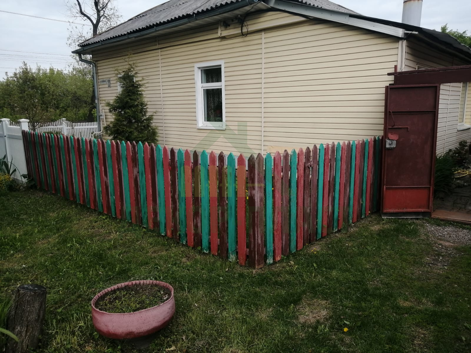 Проект по замене деревянного ограждения для палисадника на пластиковое в г.Коломна